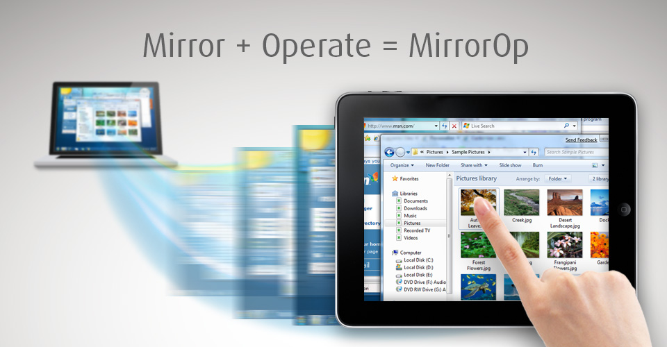 手機無線投影平板
