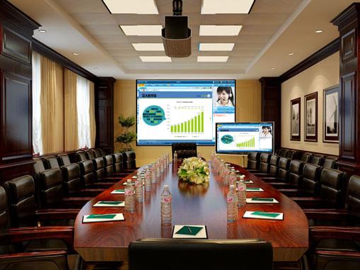 橢圓形會議桌,筆記本投屏投影機 橢圓形會議桌,筆記本投屏投影機