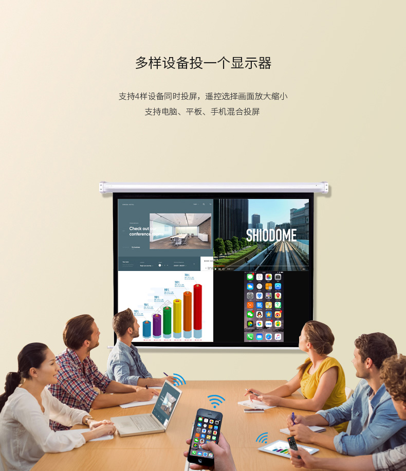 無線投屏器的功能