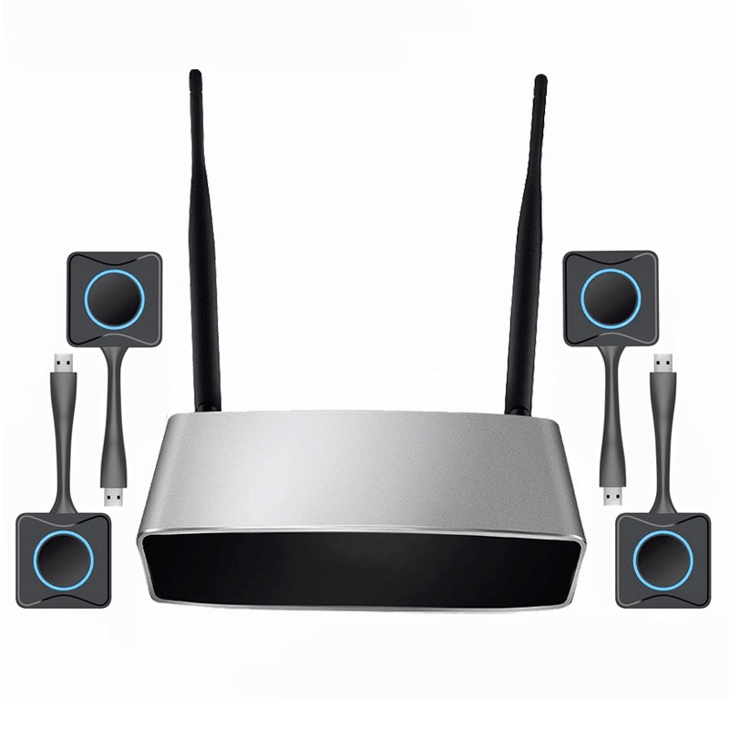 4臺電腦同屏顯示到一臺投影機上 4臺電腦同屏顯示到一臺投影機上