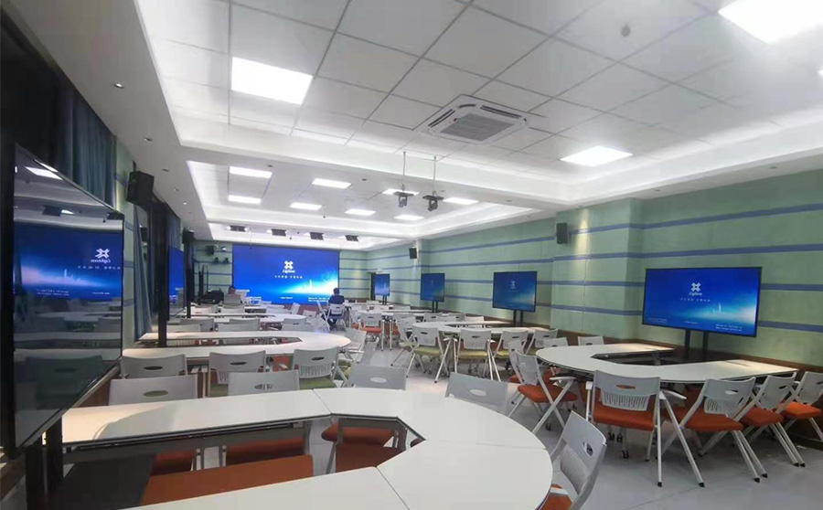 無線投屏一對多會議平板