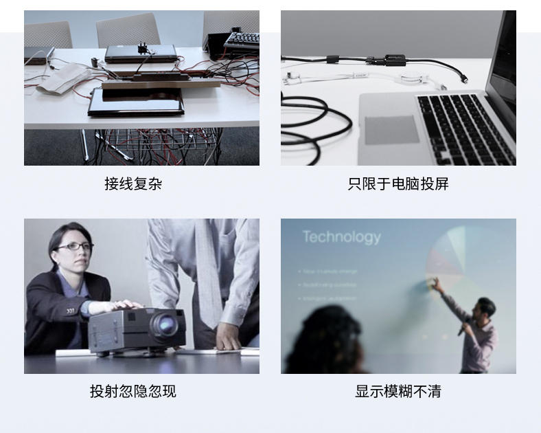 電腦投屏投影機